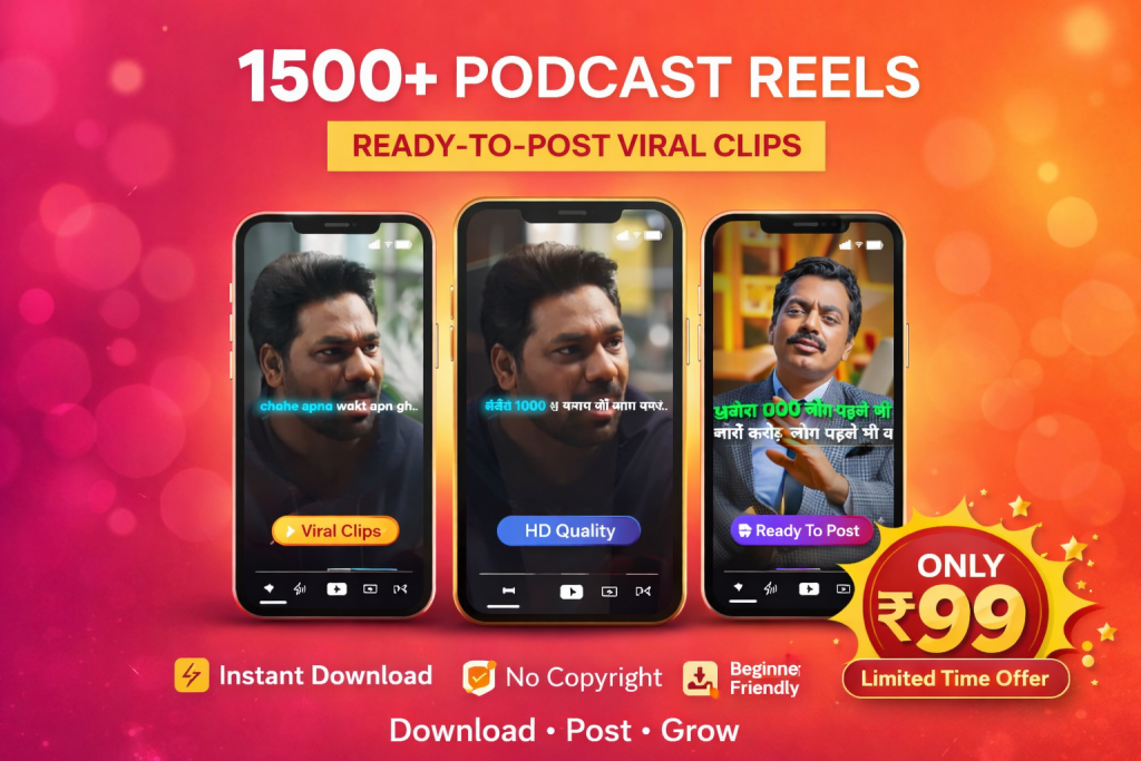 1500+ Podcast Reel Bndle
